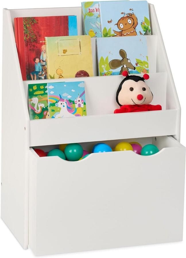 DailySupplies Boekenrek Kind Boekenkast Kinderkamer Dressoir Kasten