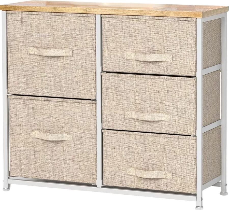 DailySupplies Dailysuppliess Dressoirs Kasten Ladekast Buffetkast Industrieel Hout Beige