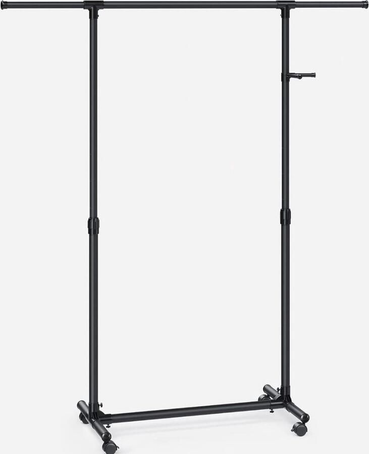 DailySupplies Dailysuppliess Kledingrek Metaal Kledinghangers Dressboy Zwart