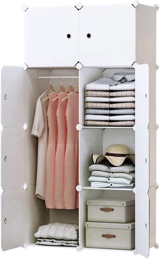 DailySupplies MRKK Dressing Kasten Kledingkast Kledingkasten Slaapkamer Organizer