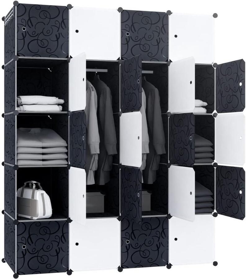 DailySupplies MRKK Dressing Kasten Kledingkast Kledingkasten Slaapkamer Organizer