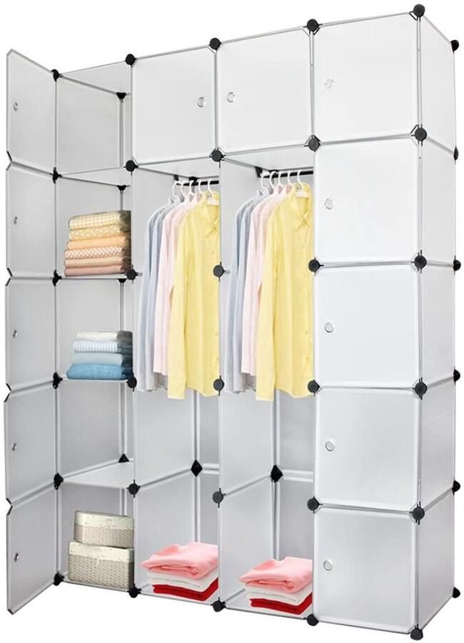 DailySupplies MRKK Dressing Kasten Kledingkast Kledingkasten Slaapkamer Organizer