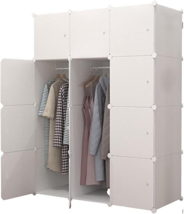 DailySupplies Dressing Kasten Kledingkast Kledingkasten Slaapkamer Organizer