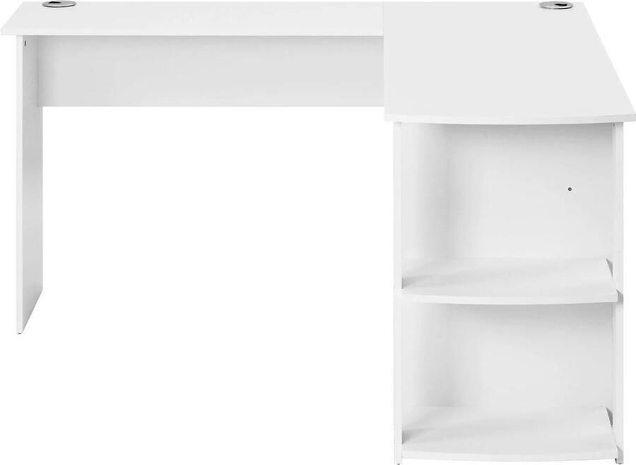 Dailysupplies Hoekbureau Game Bureau Organizer 140x140cm Wit