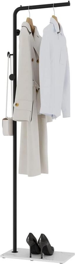 DailySupplies Kapstok Staand Garderoberek Kledingrek Haken- Industrieel