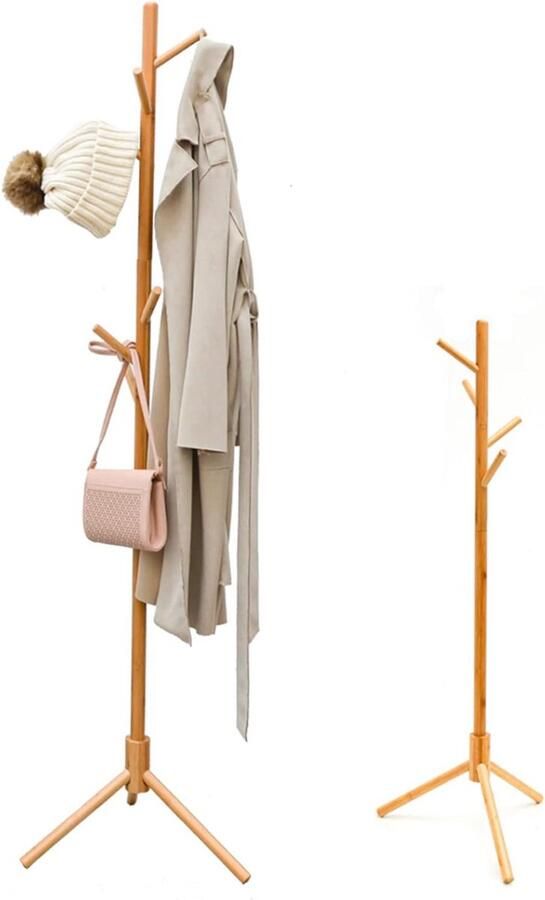 DailySupplies Kapstok Staand Garderoberek Kledingrek Haken- Industrieel