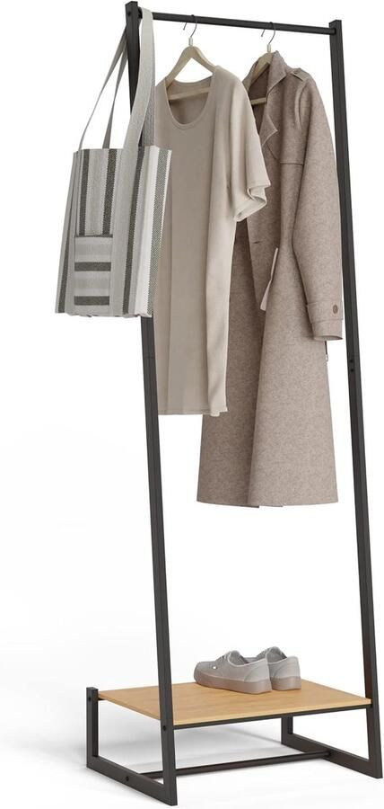 Brandless Kledingrek Metaal Kledinghangers Dressboy -Zwart