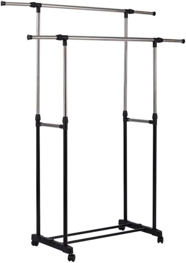 DailySupplies Kledingrek Op Wieltjes Dressboy Kledingstang