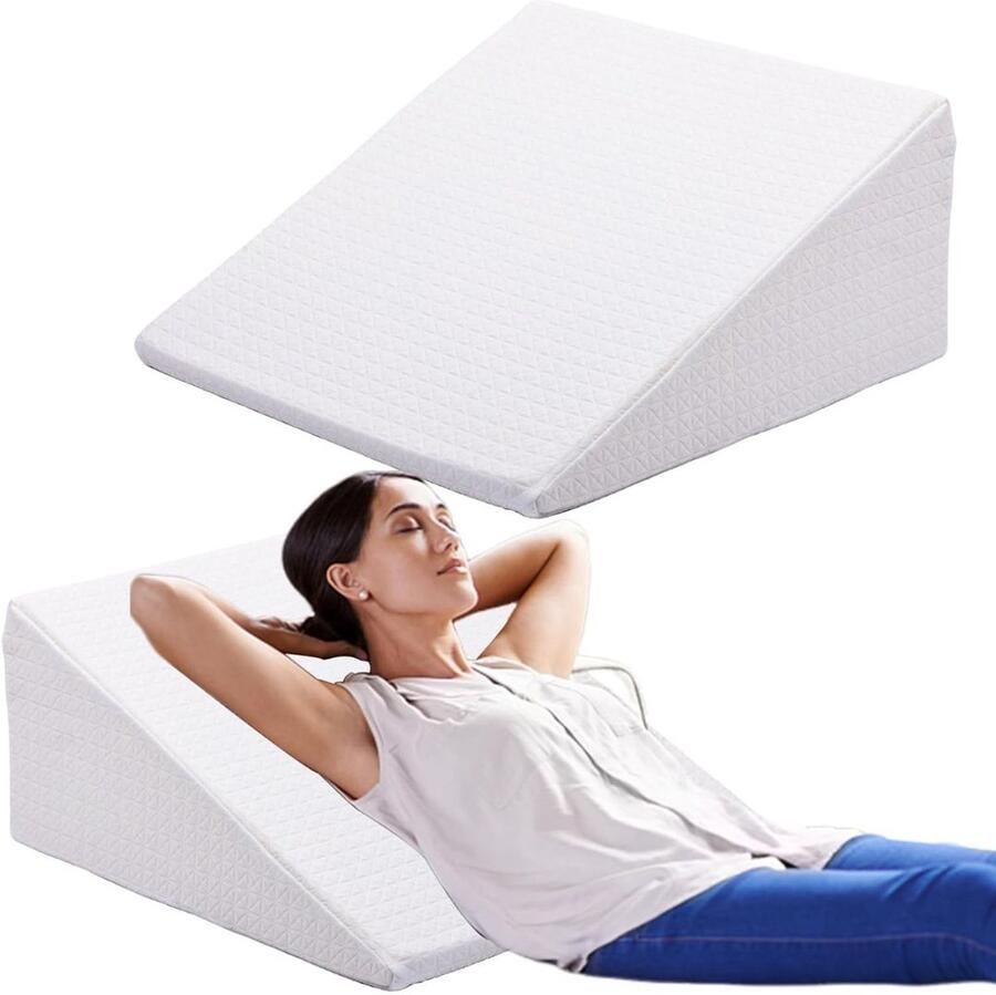 DailySupplies Leeskussen Voor in Bed Bookseat Rugkussen