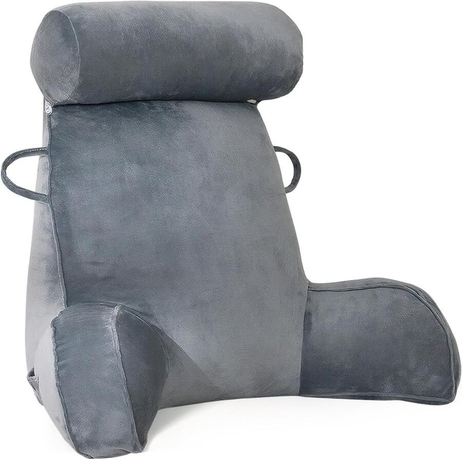 DailySupplies Leeskussen Voor in Bed Bookseat Rugkussen