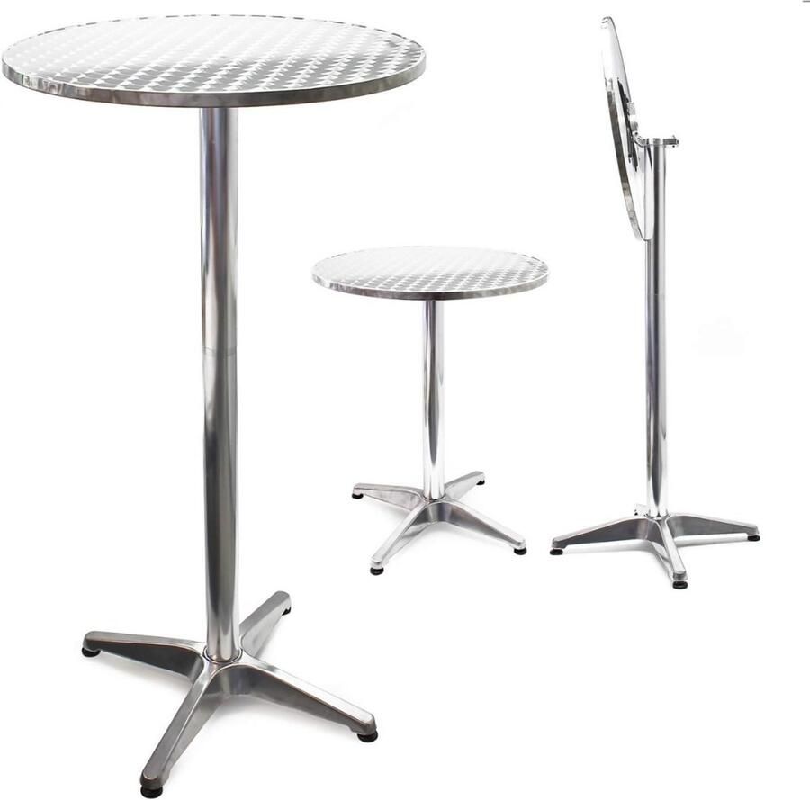 DailySupplies Staantafel Partytafel Inklapbaar Statafel Rond Stevig