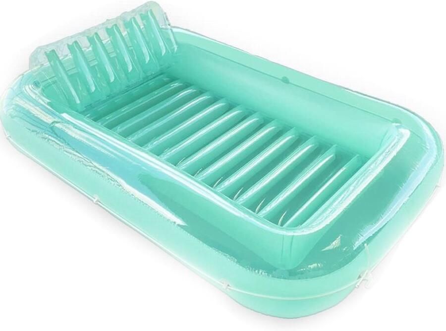 DailySupplies MRKK Tanning Pool Bed Luchtbed Zwembad Opblaasbaar Groen