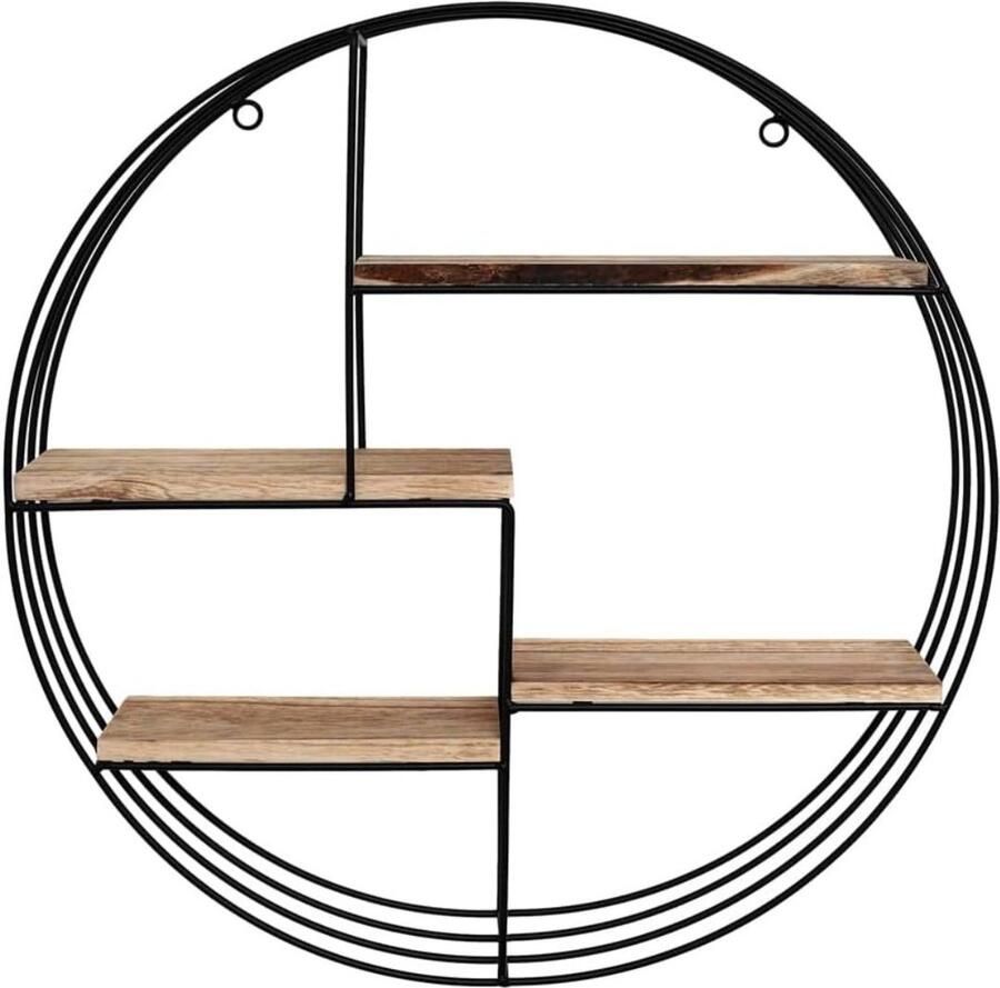 DailySupplies Wandrek Rond Plantensteun Wandplank