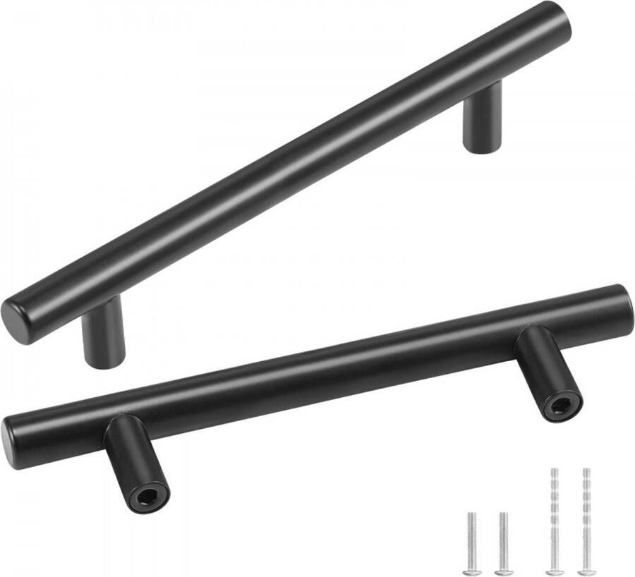 Dakta set van 30 meubelgrepen roestvrijstalen staafgrepen 188 x 12 x 32 mm keukengreep hartgatafstand 128 mm kastgreep dikte van de kastplaten van 1 52 tot 2 cm of 1 27 tot 4 cm deurgrepen lade handgrepen