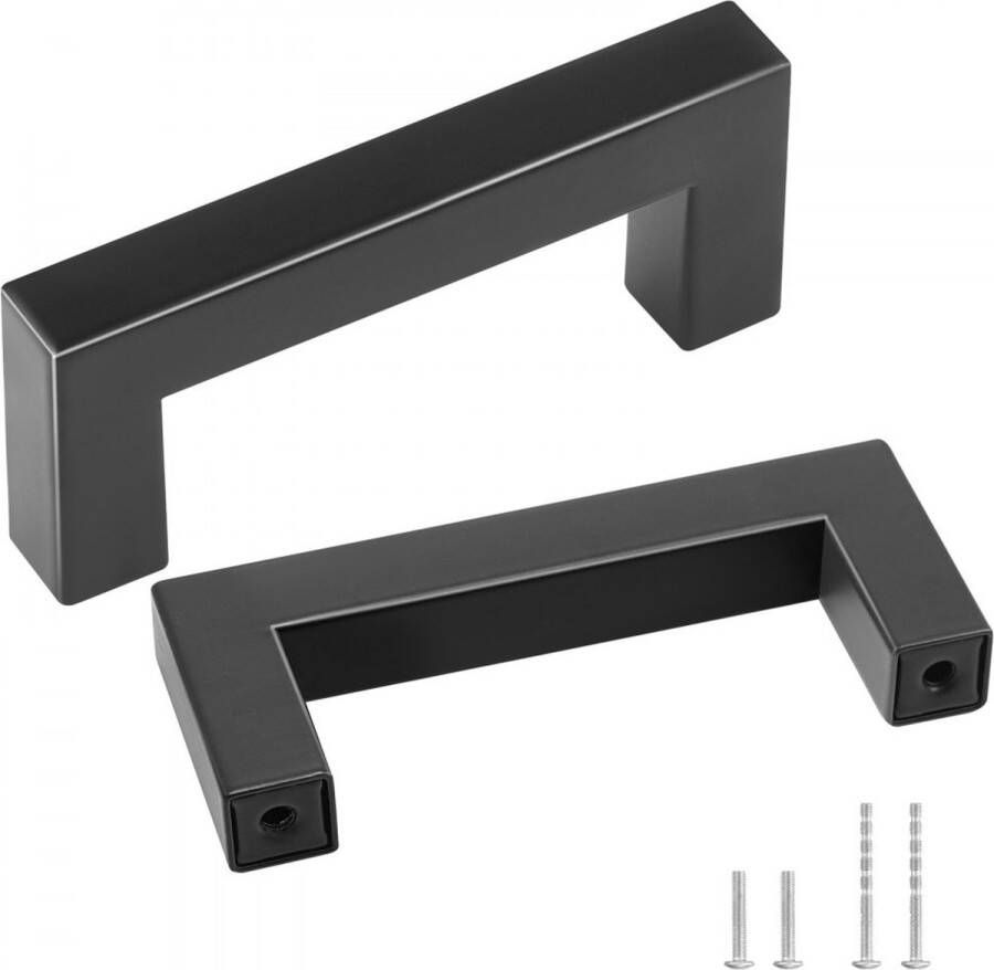 Dakta set van 30 meubelgrepen roestvrijstalen staafgrepen 88 x 12 x 35 mm keukengreep hartgatafstand 76 mm kastgreep dikte van de kastplaten van 1 52 tot 2 cm of 1 27 tot 4 cm deurgrepen lade handgrepen