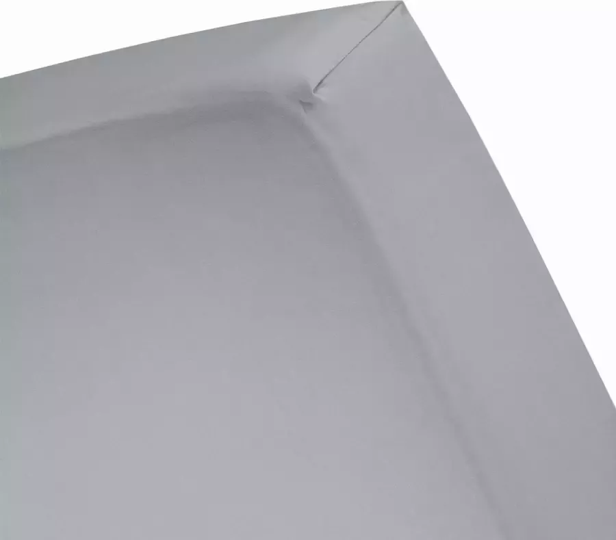 Damai Hoeslaken hoge hoek (tot 35 cm) Katoen 180 x 200 cm Grey