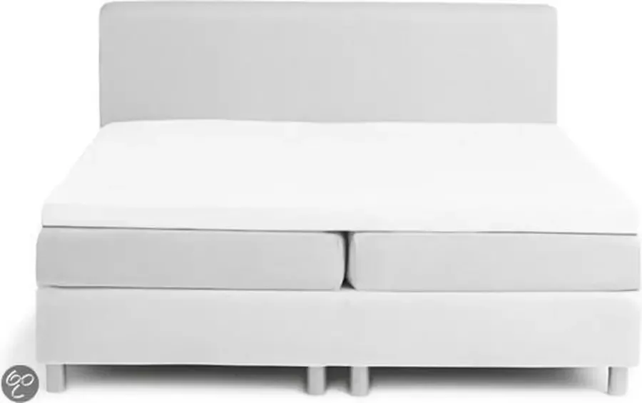 Damai Topcover katoen 140 x 200 (01) white Standaard (tot 8 cm) Nightkiss - Foto 1