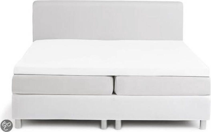 Damai Topcover katoen 140 x 200 (01) white Standaard (tot 8 cm) Nightkiss