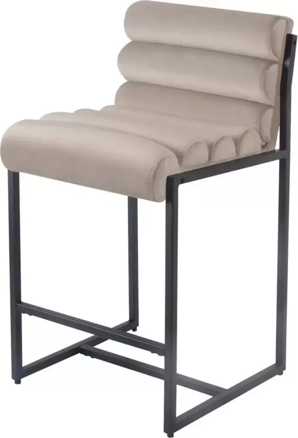 Damiware Barkruk designkruk 65 cm Velvet Tony - Foto 2