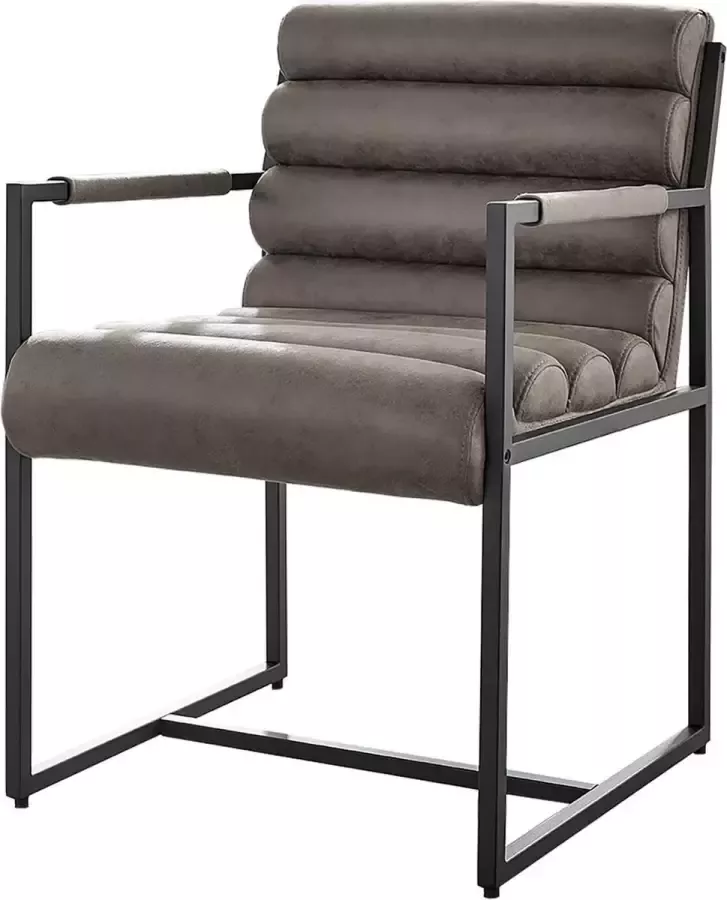 Damiware Eetkamerstoel designstoel lederlook Tony
