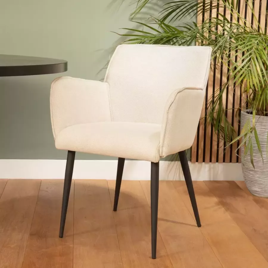 Damiware Eetkamerstoel tweed Rose - Foto 2