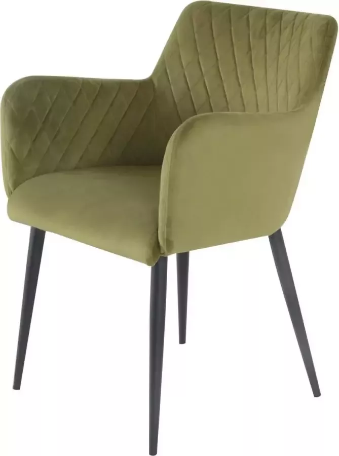 Damiware Eetkamerstoel velvet fluweel Rose
