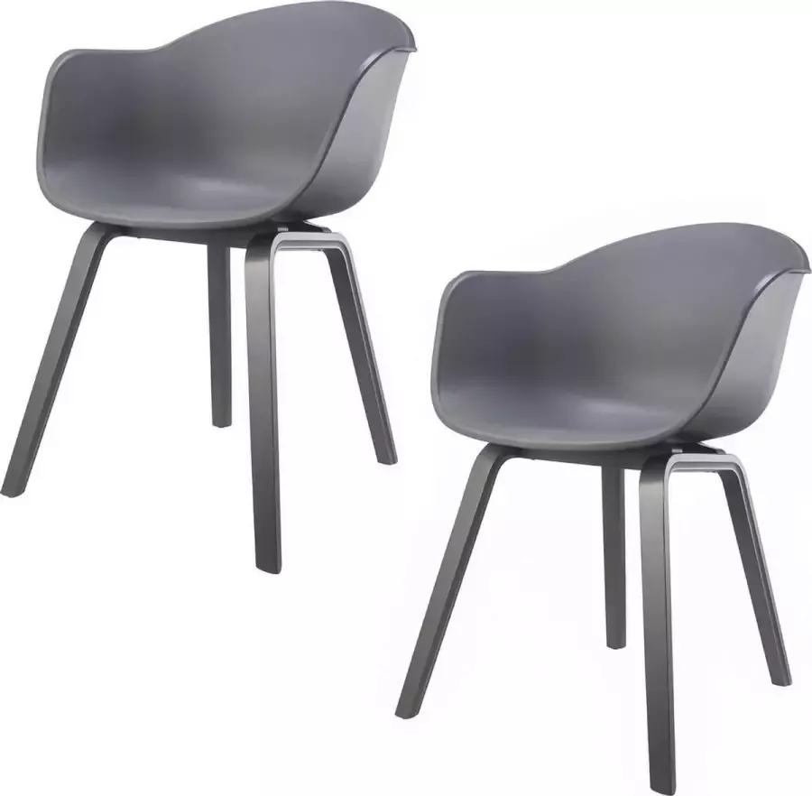 Damiware Eetkamerstoelen set van 2 Romeo