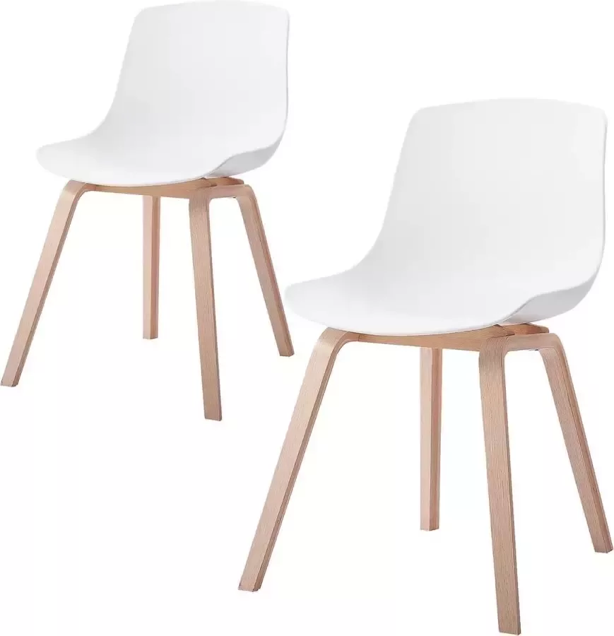Damiware Juliet eetkamerstoelen set van 2 WIT
