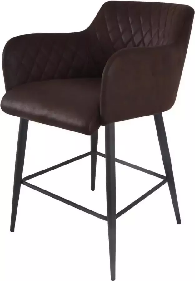 Damiware Rose Barkruk Burgundy 65 cm hoog