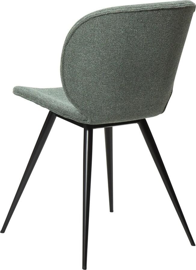Dan Form Cloud Eetkamerstoel Boucle Groen set van 2