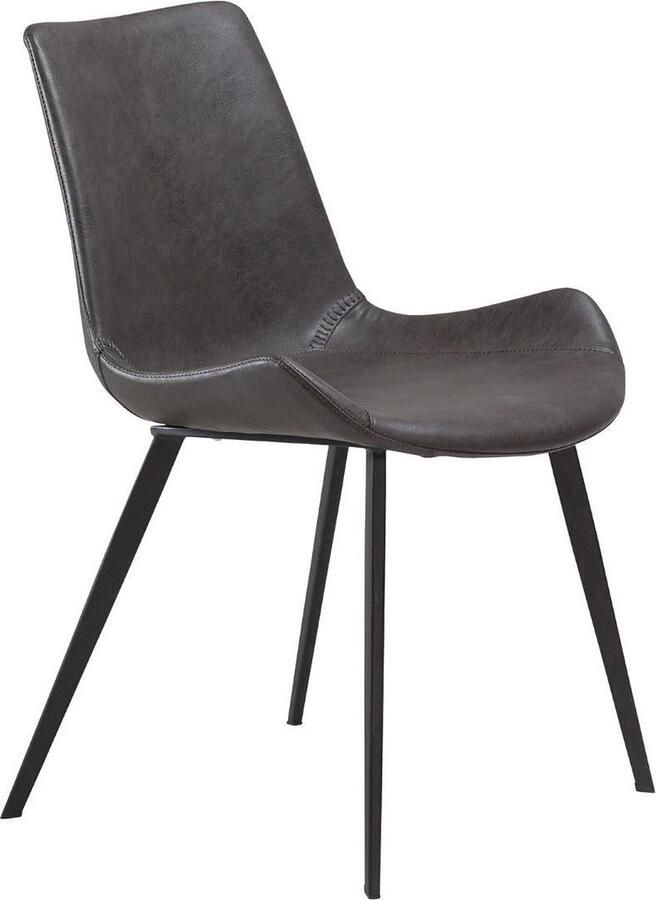 Dan-Form eetkamerstoel hype vintage grijs 80 x 52 x 58 (2 stuks)