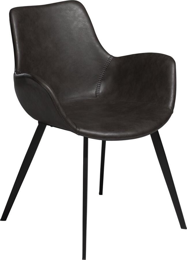 Dan-Form eetkamerstoel hype vintage grijs 80 x 62 x 60 (2 stuks)