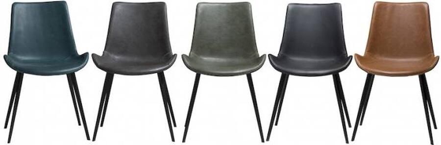 Dan-Form eetkamerstoel hype vintage lichtbruin 80 x 52 x 58 (2 stuks)