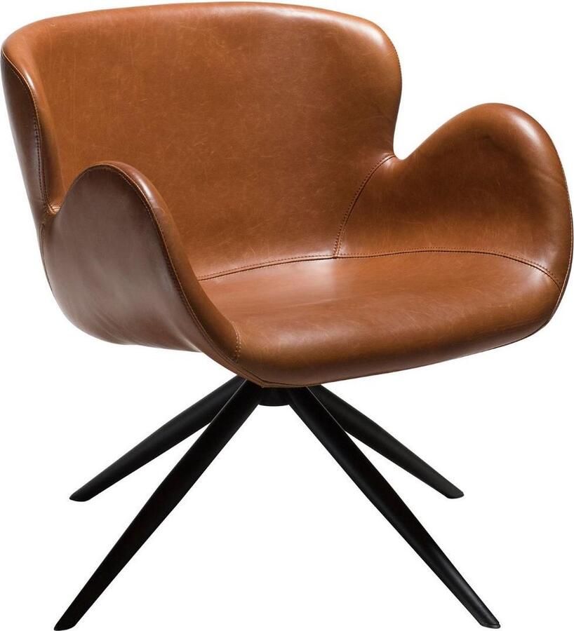 Dan-Form fauteuil gaia vintage bruin 73 x 70 x 64