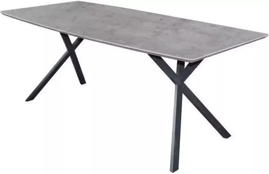 Davidi Design Hindel Eettafel Betonlook Grijs