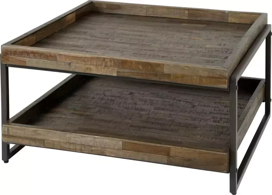 Davidi Design Teca Salontafel Greywash Vierkant