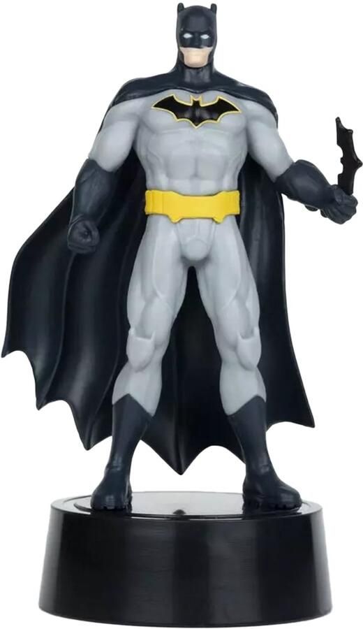 DC Comics LED-figuur Batman Ingebouwde lamp met logo Batman actiefiguur The Dark Knight PVC Statue Batman| Verzamelfiguur Limited Edition 11 cm