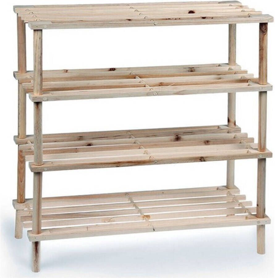 DDS Schoenenrek Confortime Hout (4 Planken)