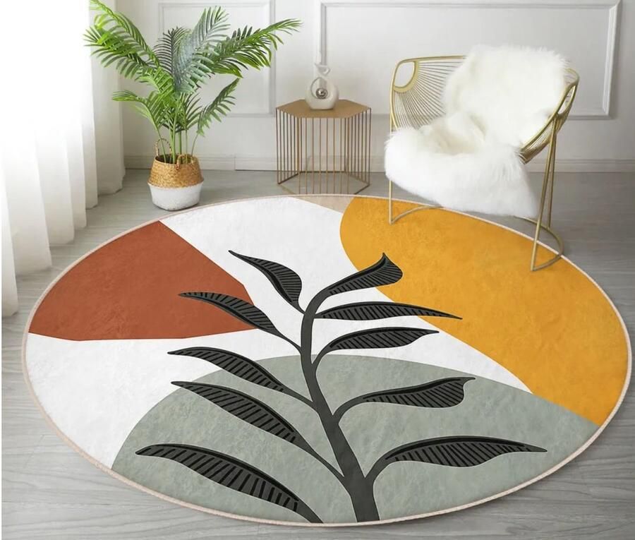 De Groen Home Badmat Rendieren 60x100 mat 10 mm zachte dikte Wasbaar Antislip Laagpolig Christmas Kerst Decor Badkamer