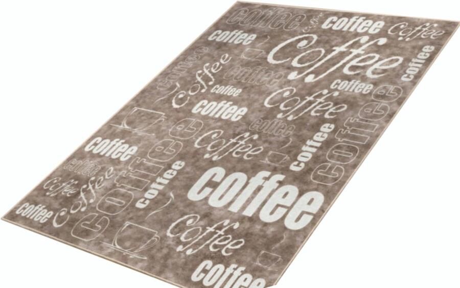 De Groen Home Vloerkleed 120x180cm Keukenloper Wasbaar Antislip Coffee Laagpolig Zacht Tapijt - Foto 2