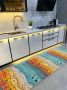 De Groen Home Kelim vloerkleed Eli Belinde 200x300 Katoen tapijt kilim Machinewasbaar Aan beide zijden gebruikt - Thumbnail 2