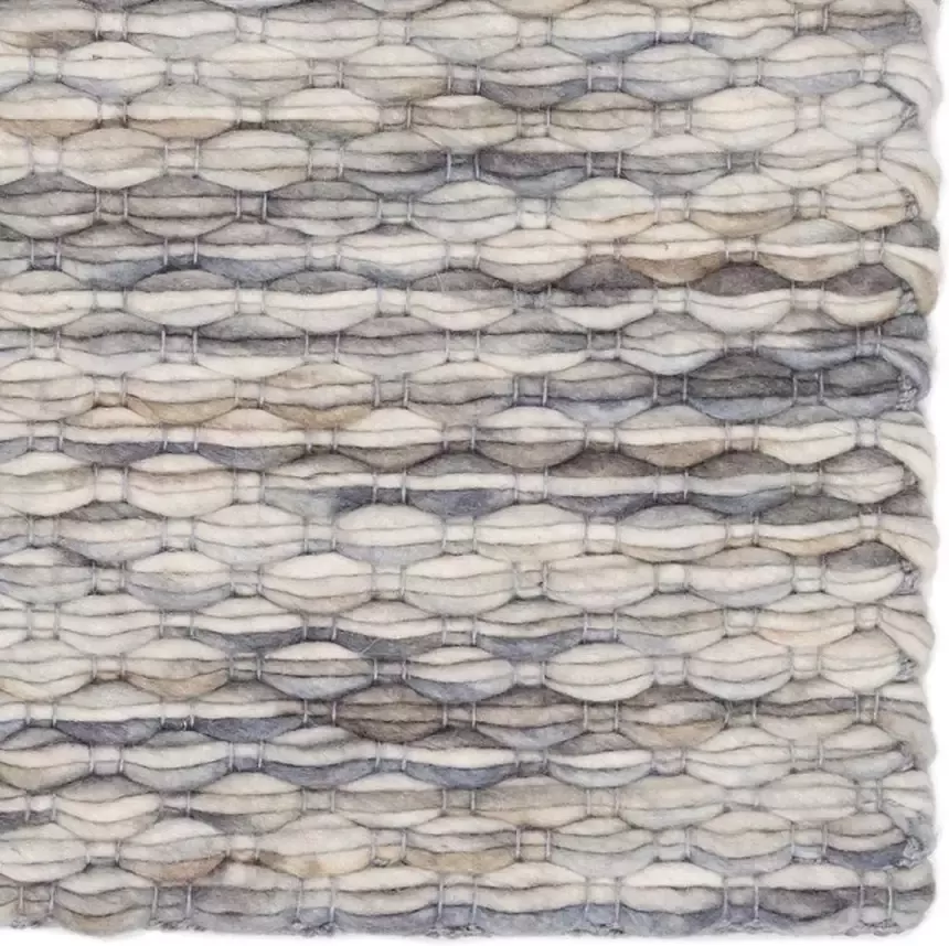 De Munk Carpets Bubbio 01 Vloerkleed 170x240 cm Rechthoekig Laagpolig Structuur Tapijt Landelijk Modern Scandinavisch Meerkleurig - Foto 1