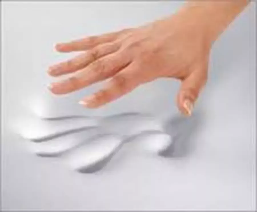 De Nederlandse matrassenfabriek Topdekmatras Prestige 80x200 NASA Traagschuim Topper 8cm dik