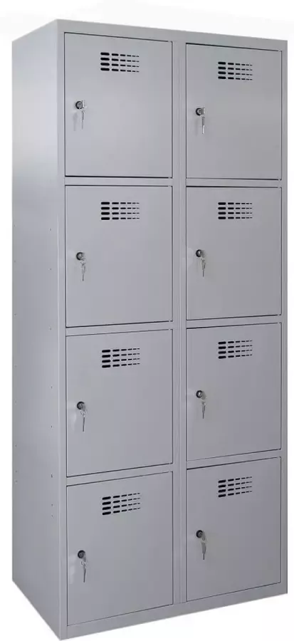 De Raat Lockerkast 8 stuks Sus 324 W