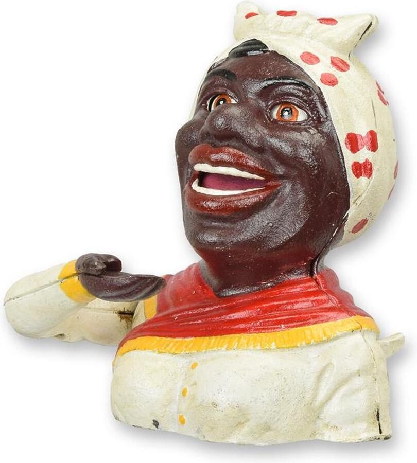 De Splinter B.V. EEN GIETIJZEREN MECHANISCHE BANK VOOR ZWART MEISJE