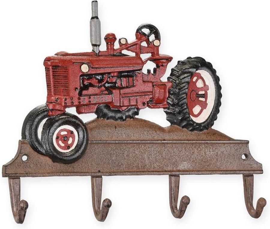 De Splinter B.V. EEN GIETIJZEREN RODE TRACTOR KAPSTOKHAAK