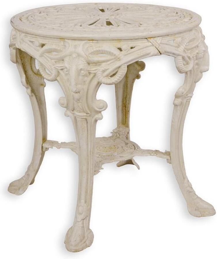 De Splinter B.V. EEN GIETIJZEREN TUINTAFEL IN VICTORIAANSE STIJL