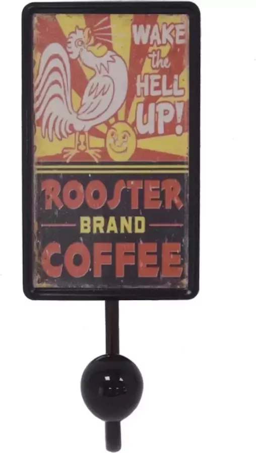 De Splinter bv Kapstok garderobe jas op hangen Vintage IRON HOOK SET-2 LxW: 18 2 x 7 2 cm