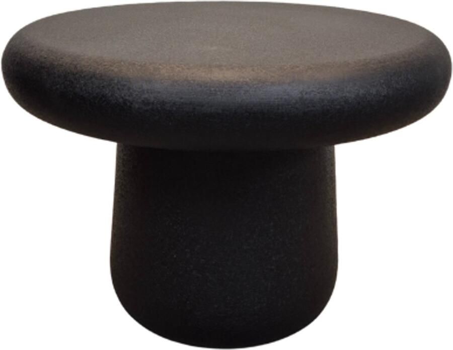 Deco4yourhome Salontafel Rond Zwart Black 64cm