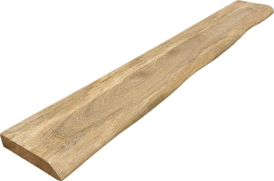 Deco4yourhome Wandplank Wandrek Massief Mangohout 180cm